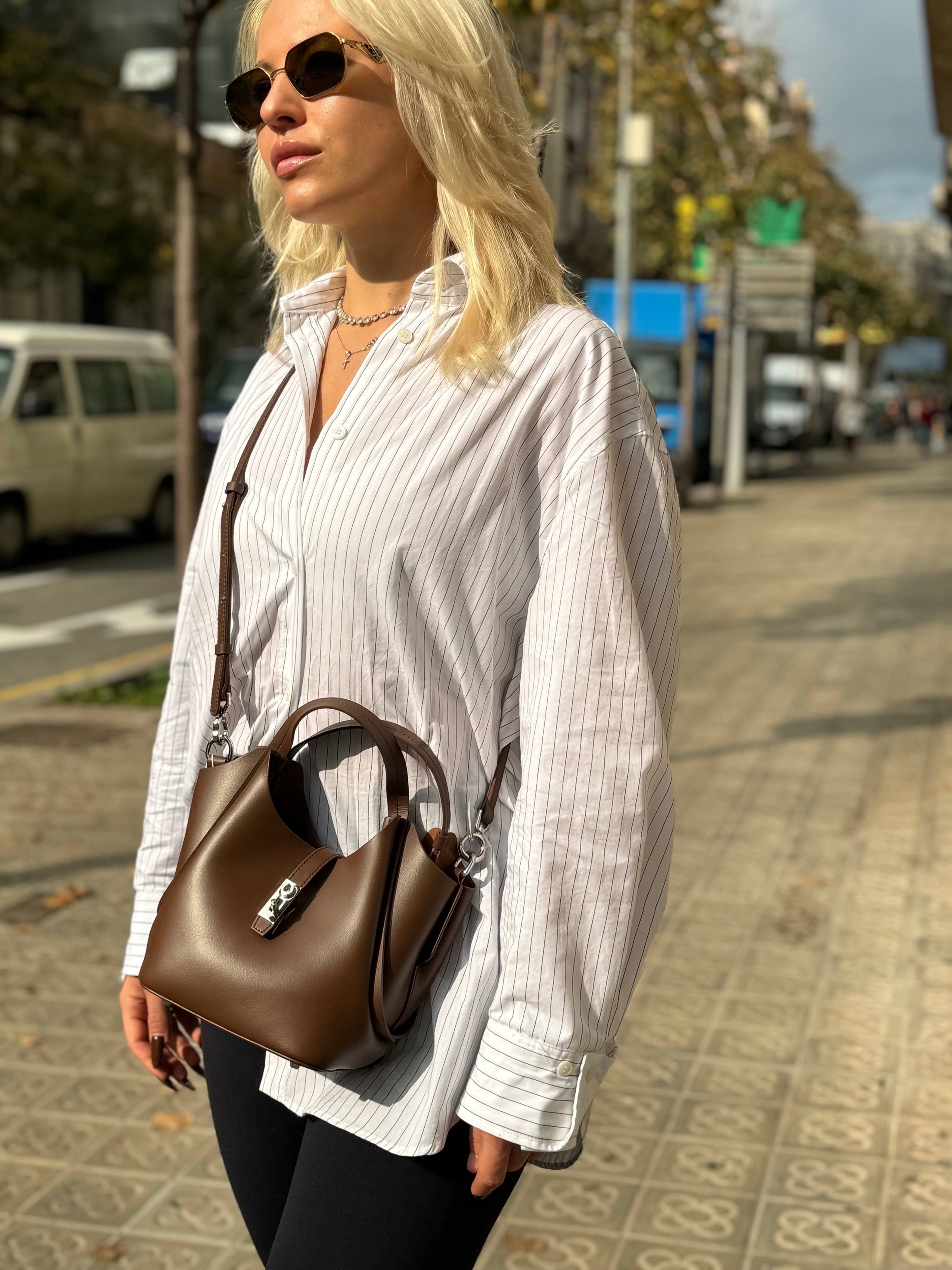 ARI mini leather bag