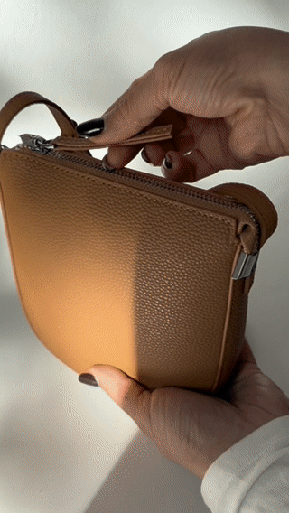 MAIA tiny leather bag