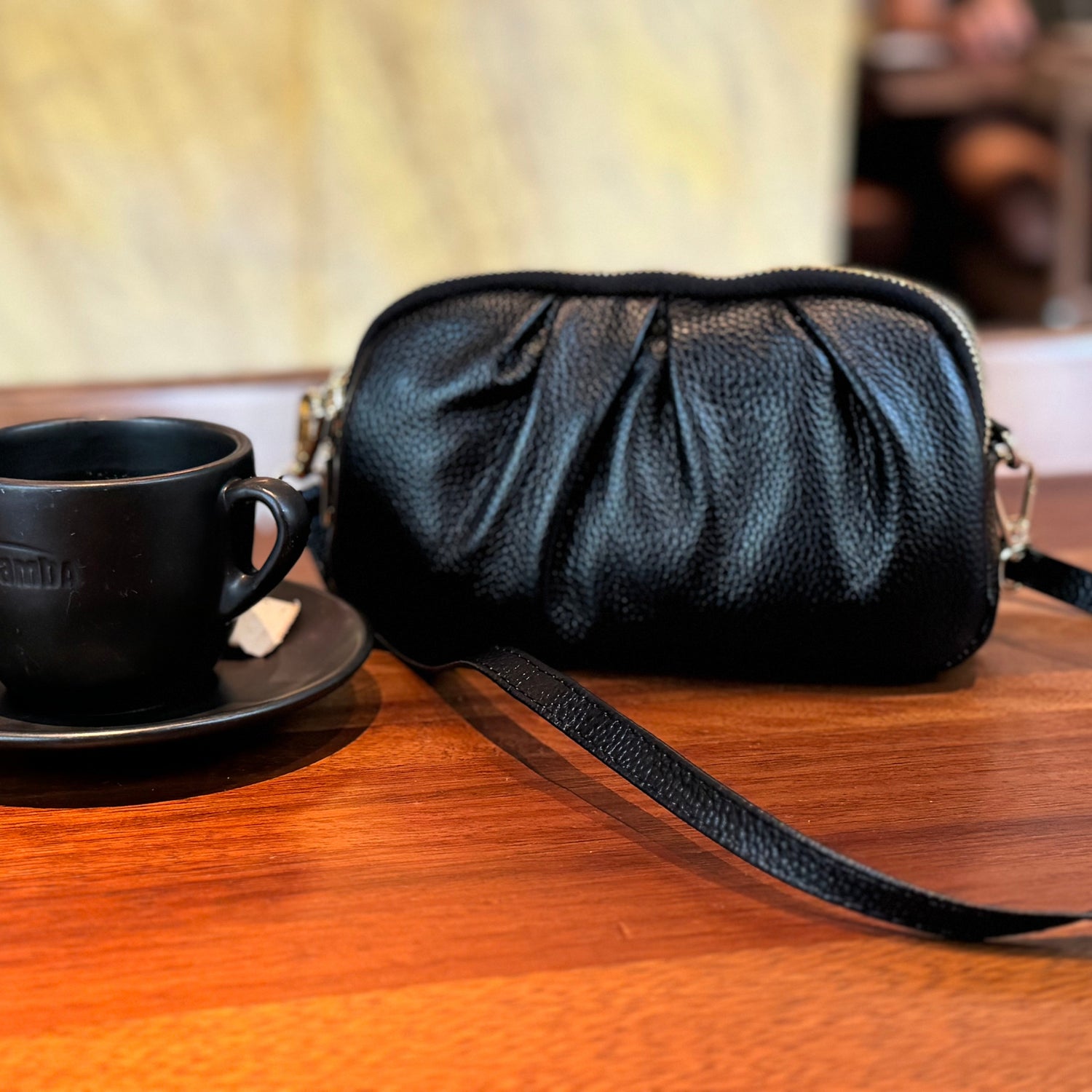 NAOMI mini leather bag
