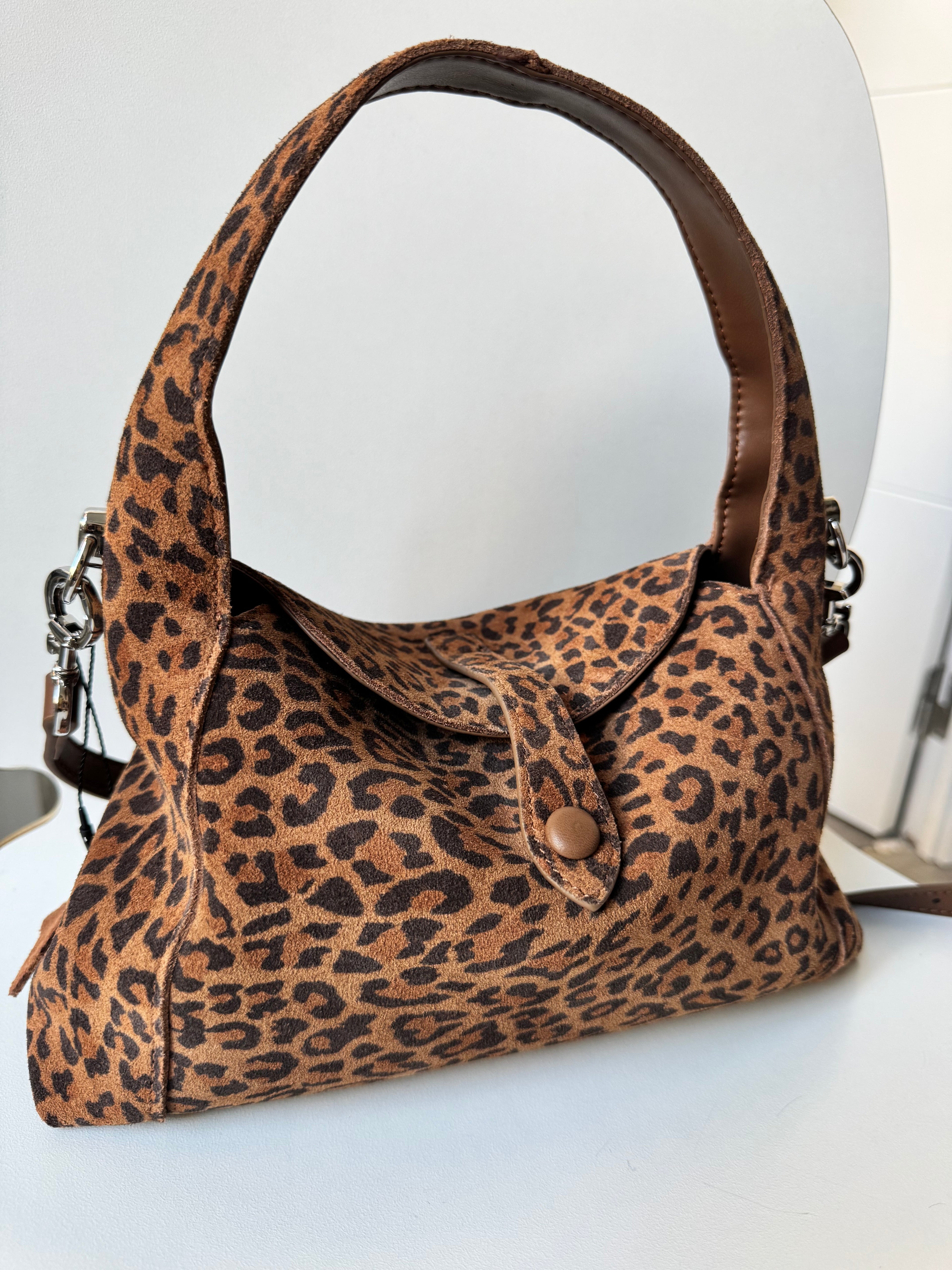 New! ROMY the slouchy suede bag