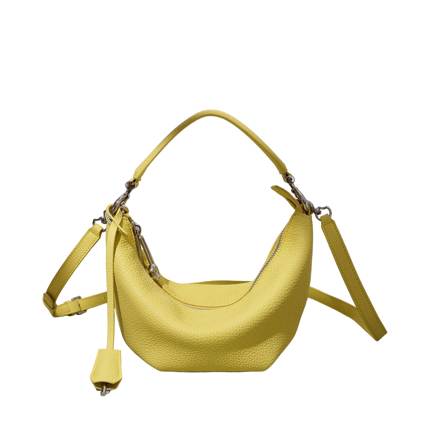 New! SASHA Crescent Leather Bag