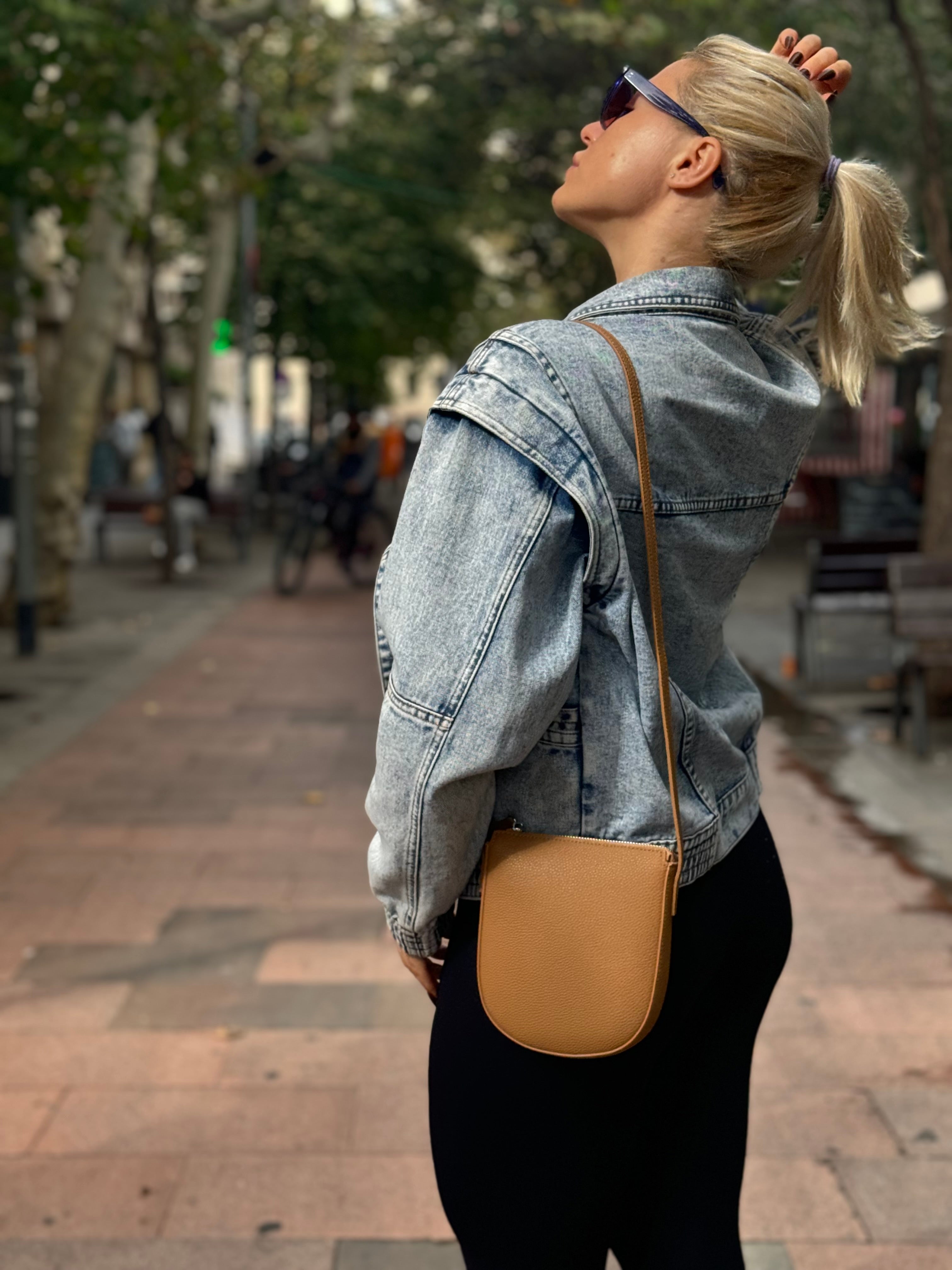 MAIA tiny leather bag