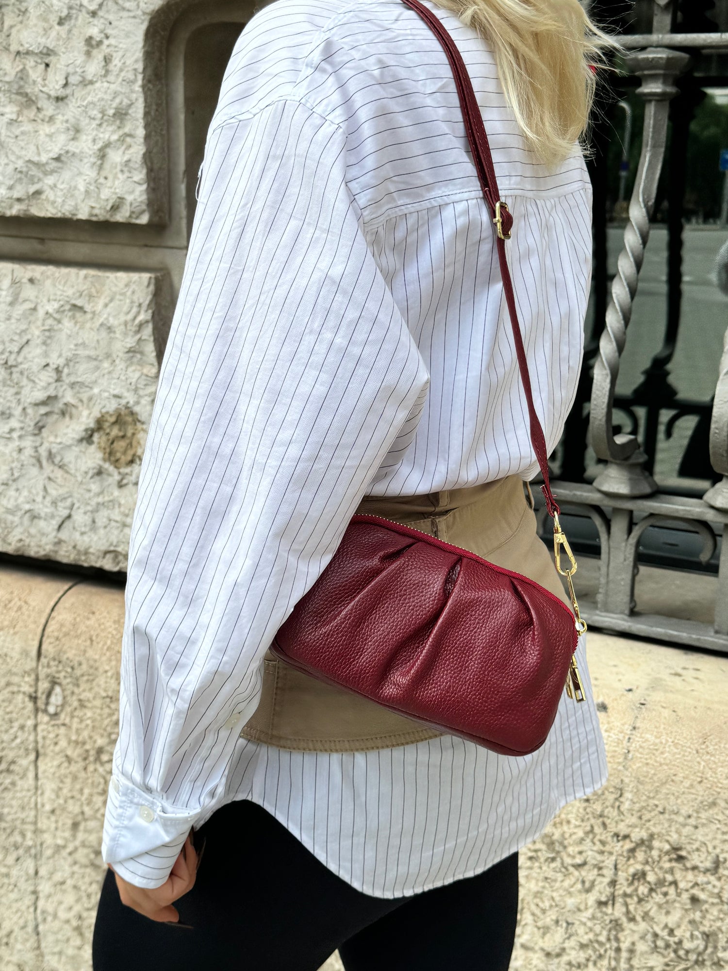 NAOMI mini leather bag