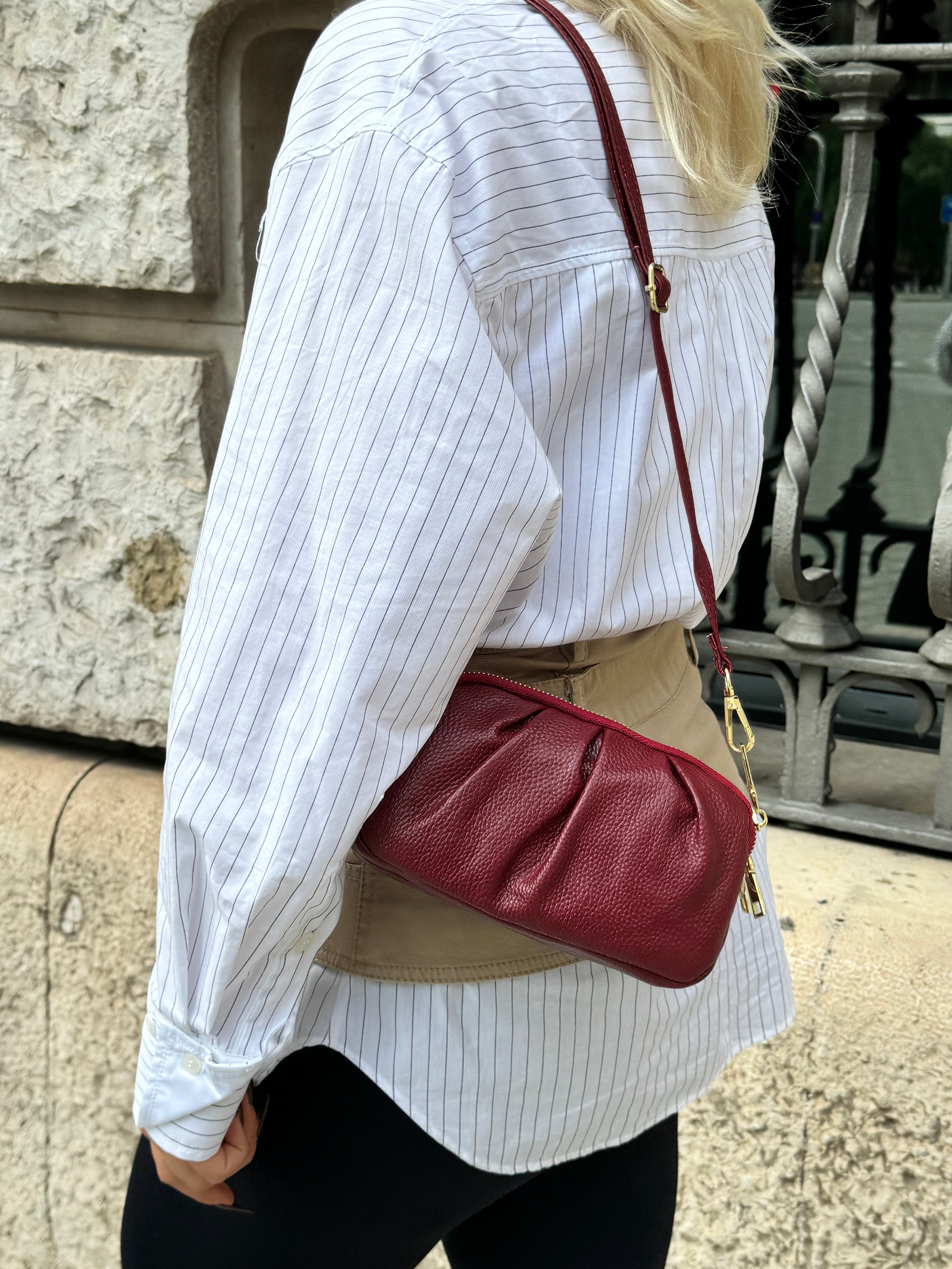 NAOMI mini leather bag