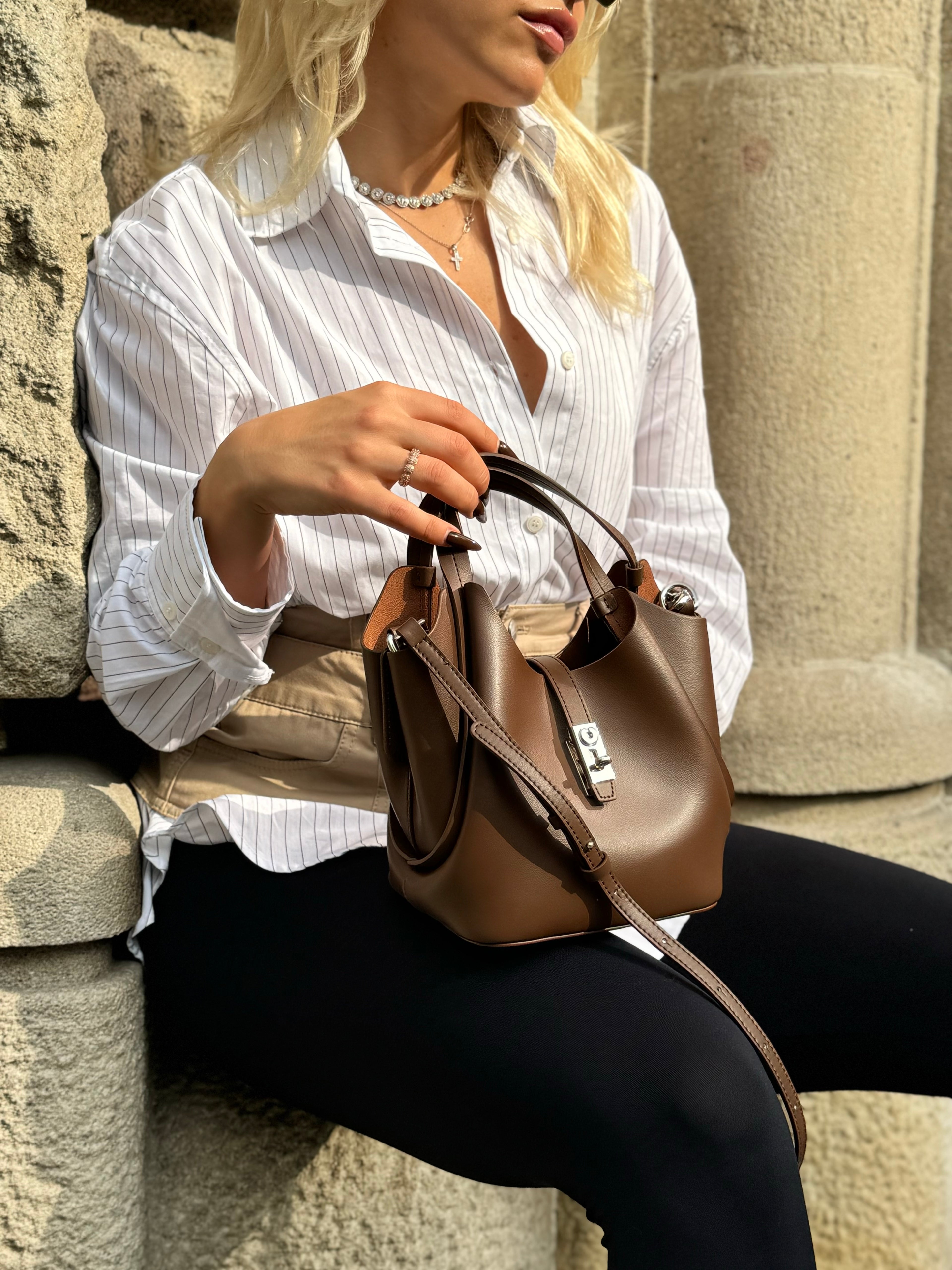 ARI mini leather bag