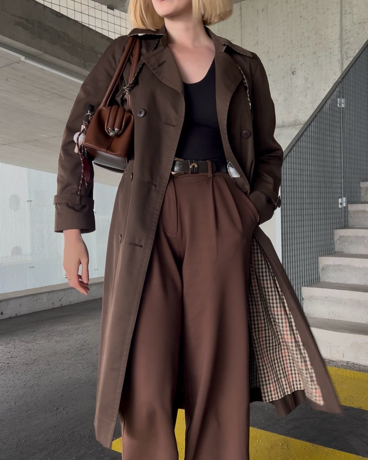 BILLIE snap closure Handbag