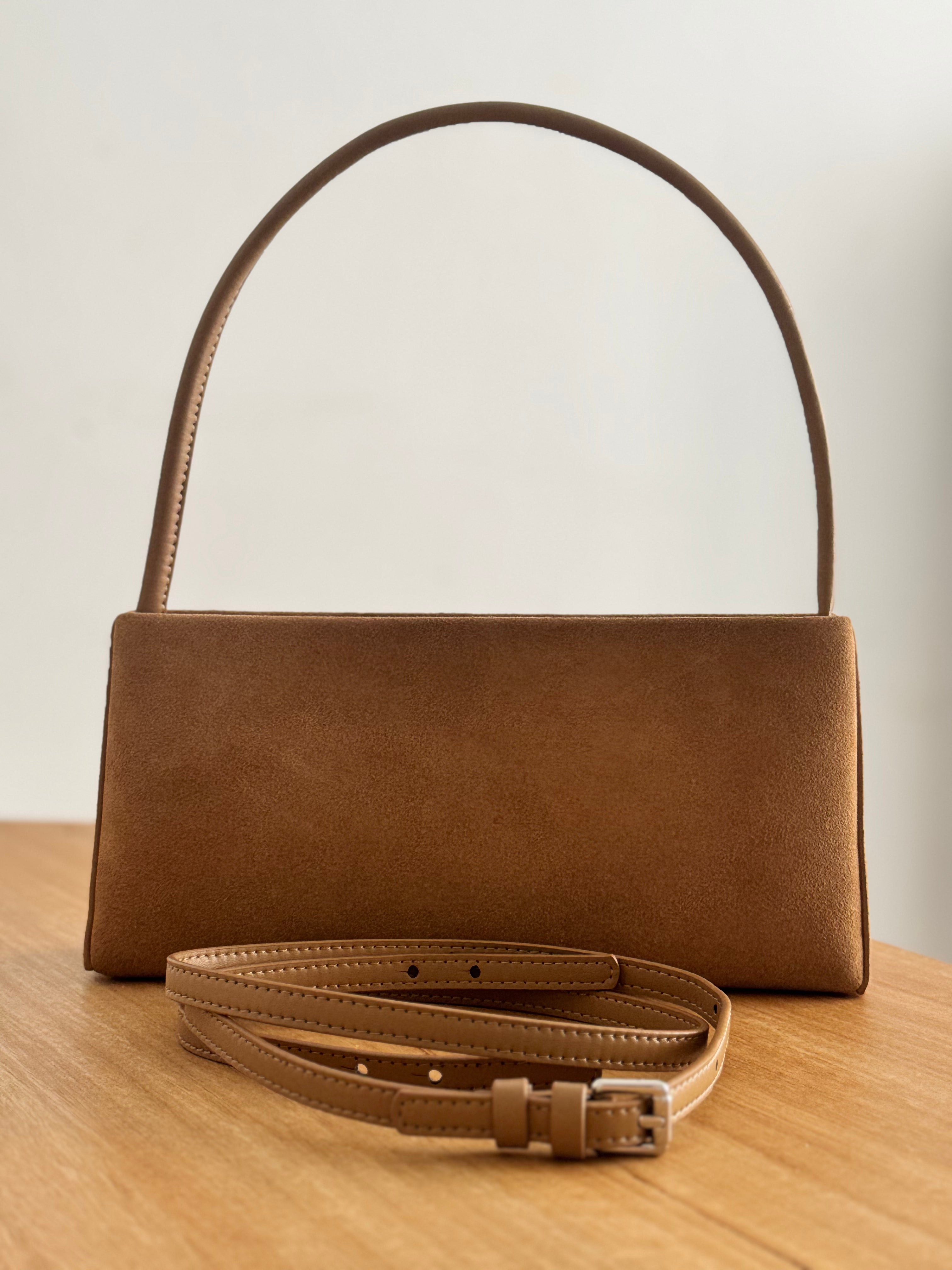 New! FIONA suede 2-in-1 Convertible bag