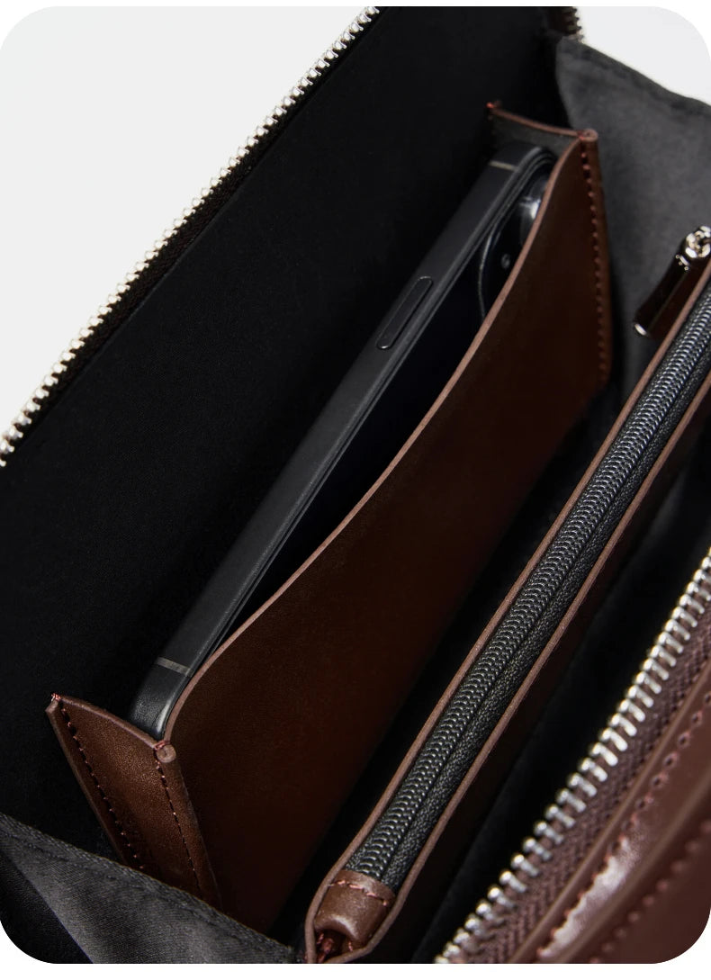 AVA accordion box bag