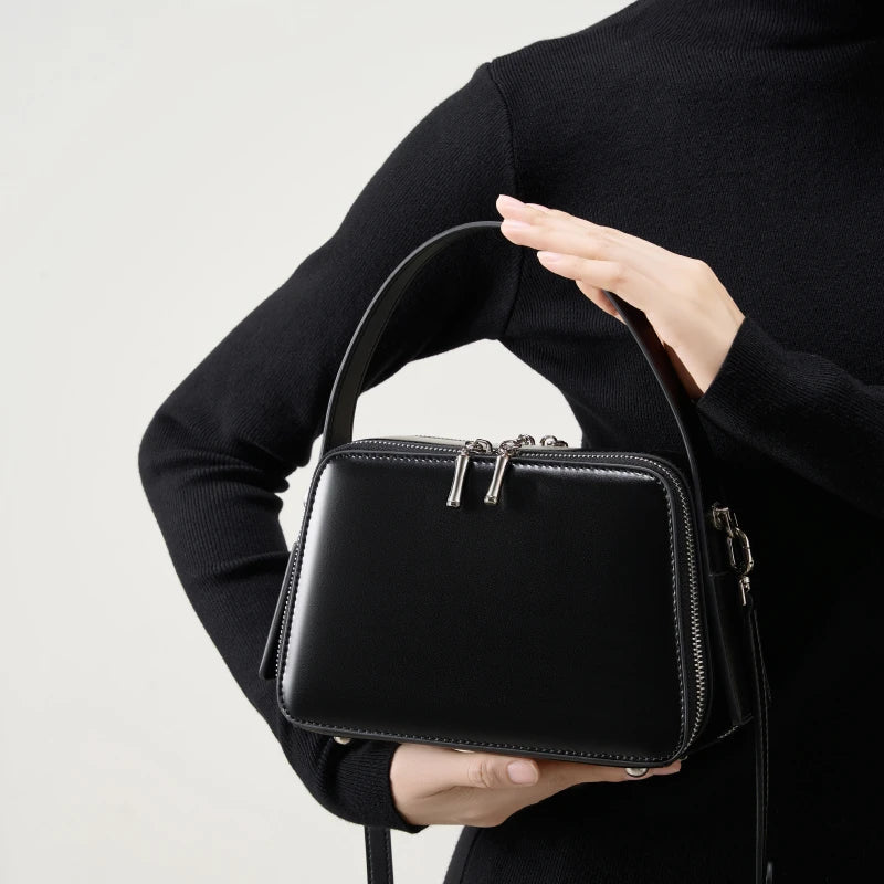 AVA accordion box bag