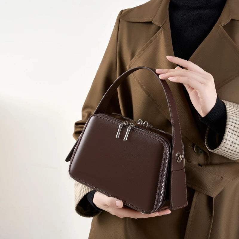 AVA accordion box bag
