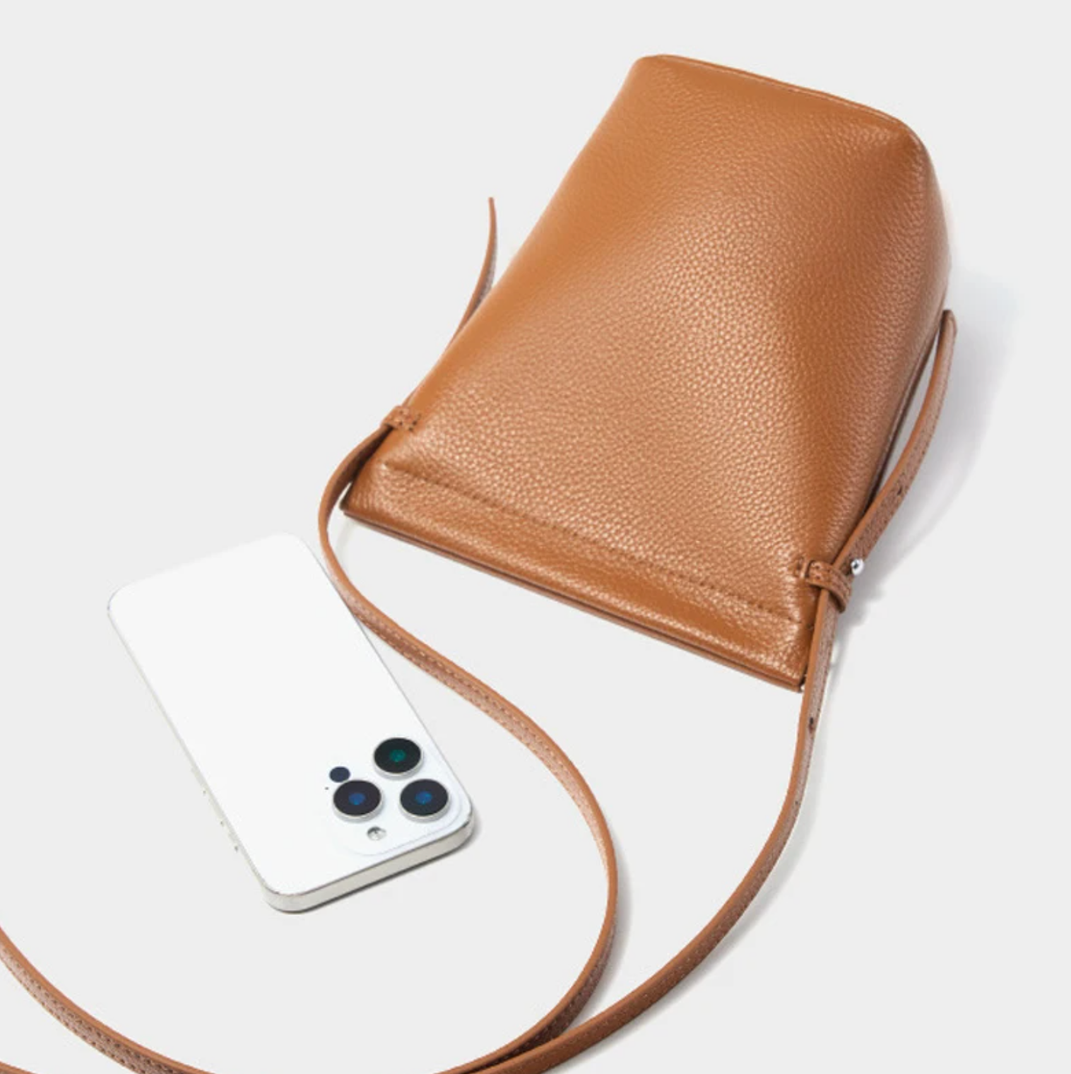 GINI mini bucket snap crossbody