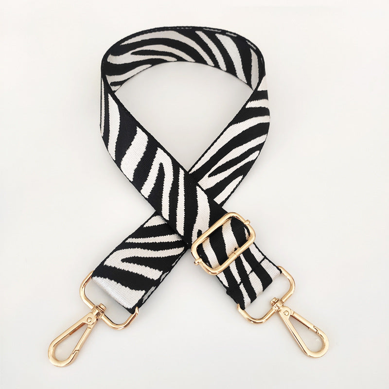 Zebra best sale bag strap