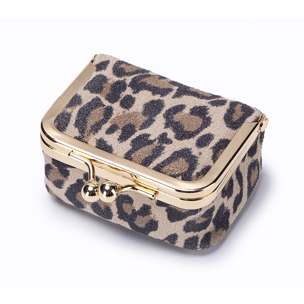 New! LOLA leopard petite purse