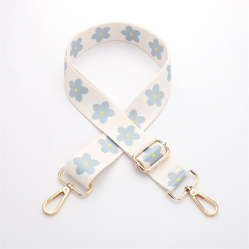 The floral bag strap