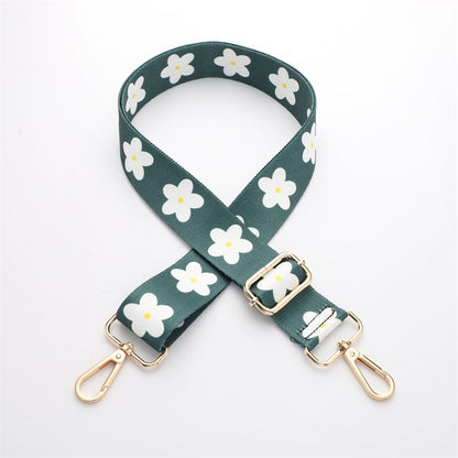 The floral bag strap