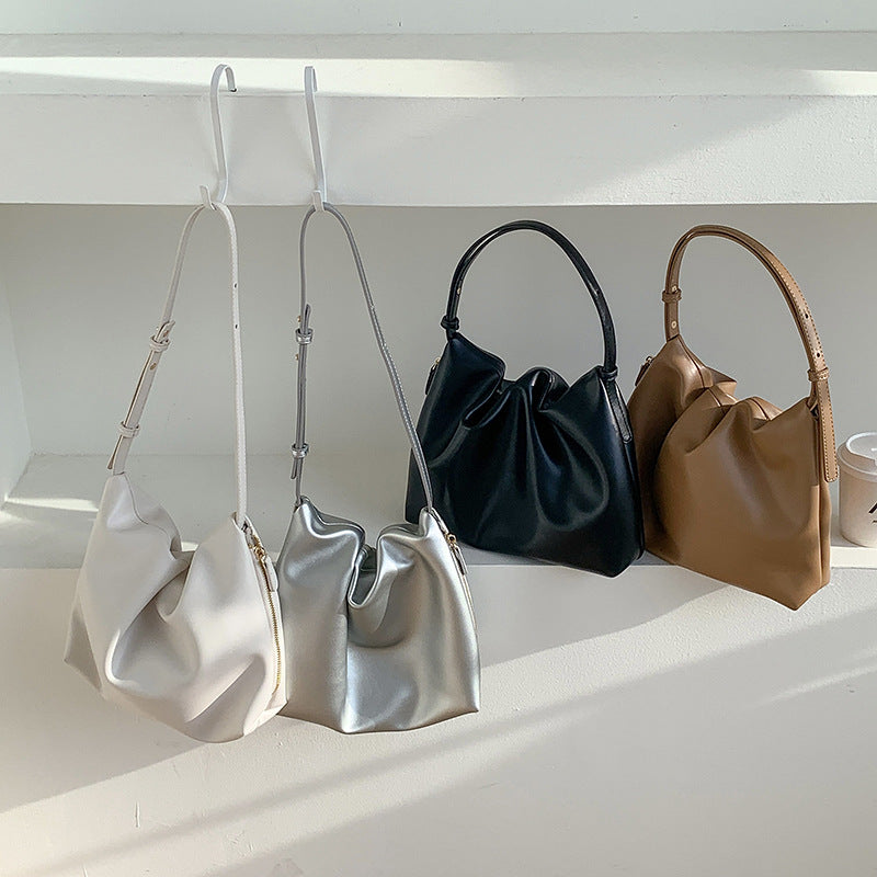 New! MUZE The Side Zip Shoulder Bag