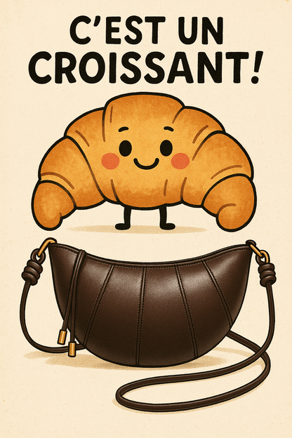 New! CROISSANT mini bag