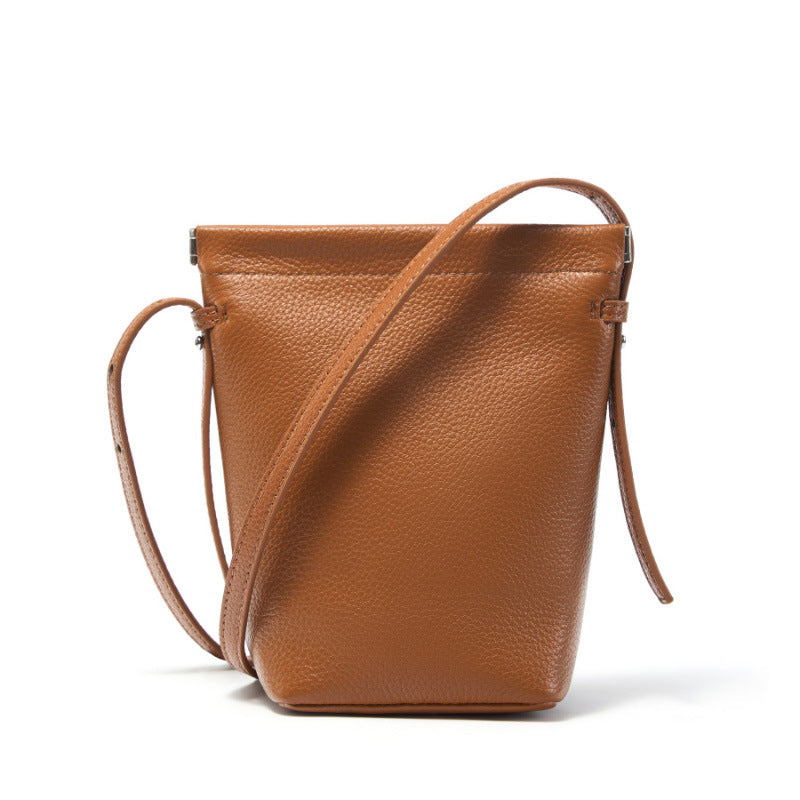 New! GINI mini bucket snap crossbody