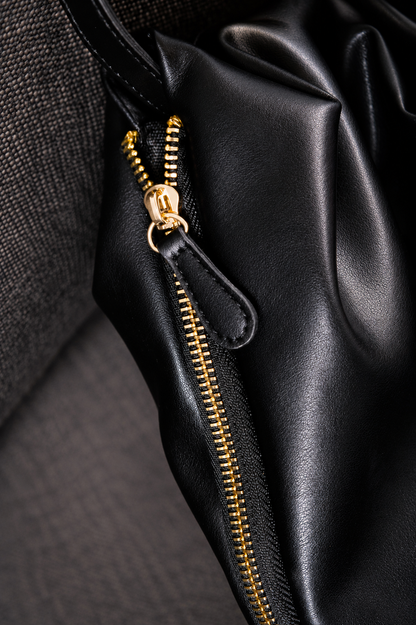 New! MUZE The Side Zip Shoulder Bag