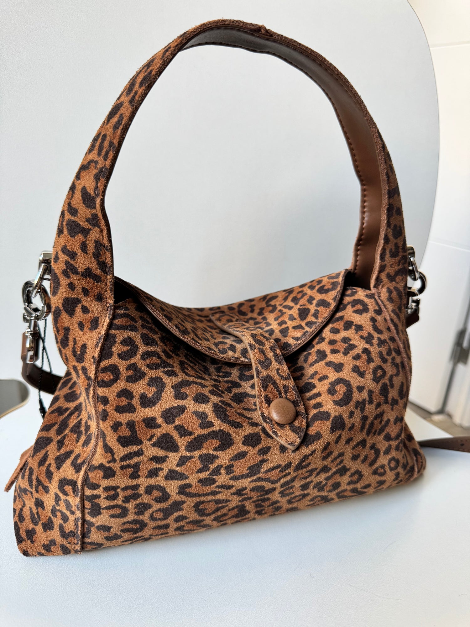 New! ROMY the slouchy suede bag