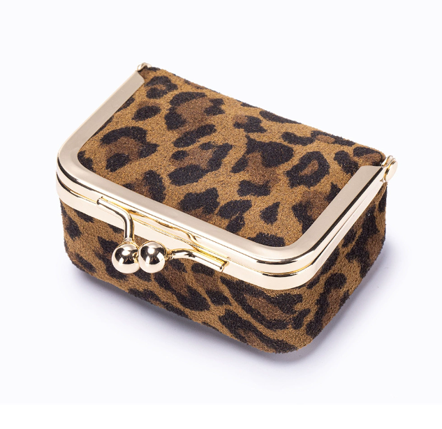 New! LOLA leopard petite purse