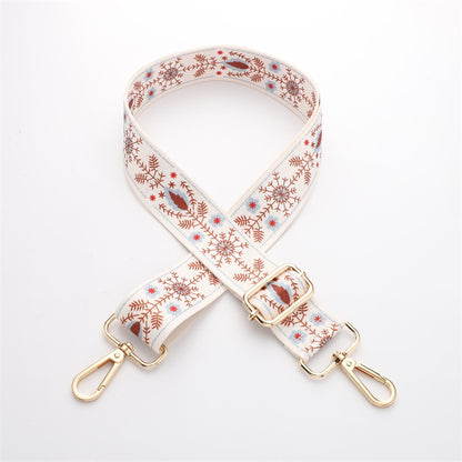 The floral bag strap