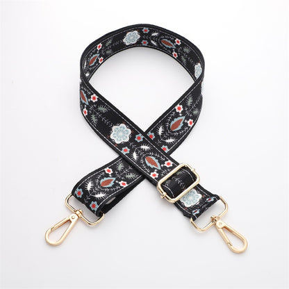 The floral bag strap