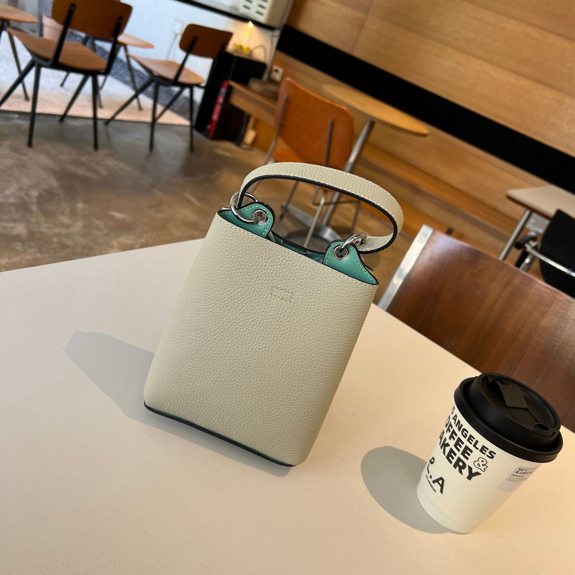New! GIA  The mini Bucket Bag
