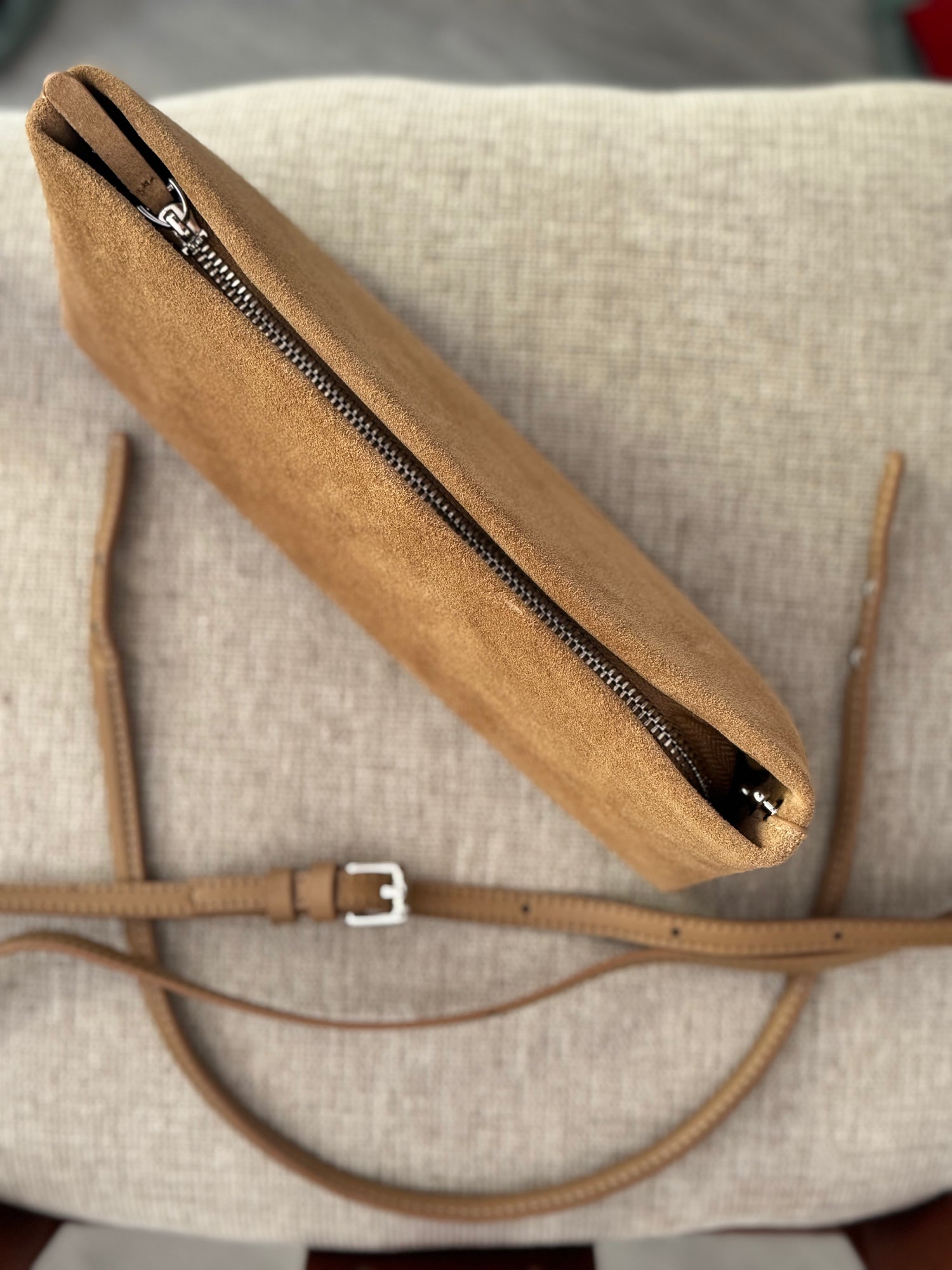 New! FIONA suede 2-in-1 Convertible bag