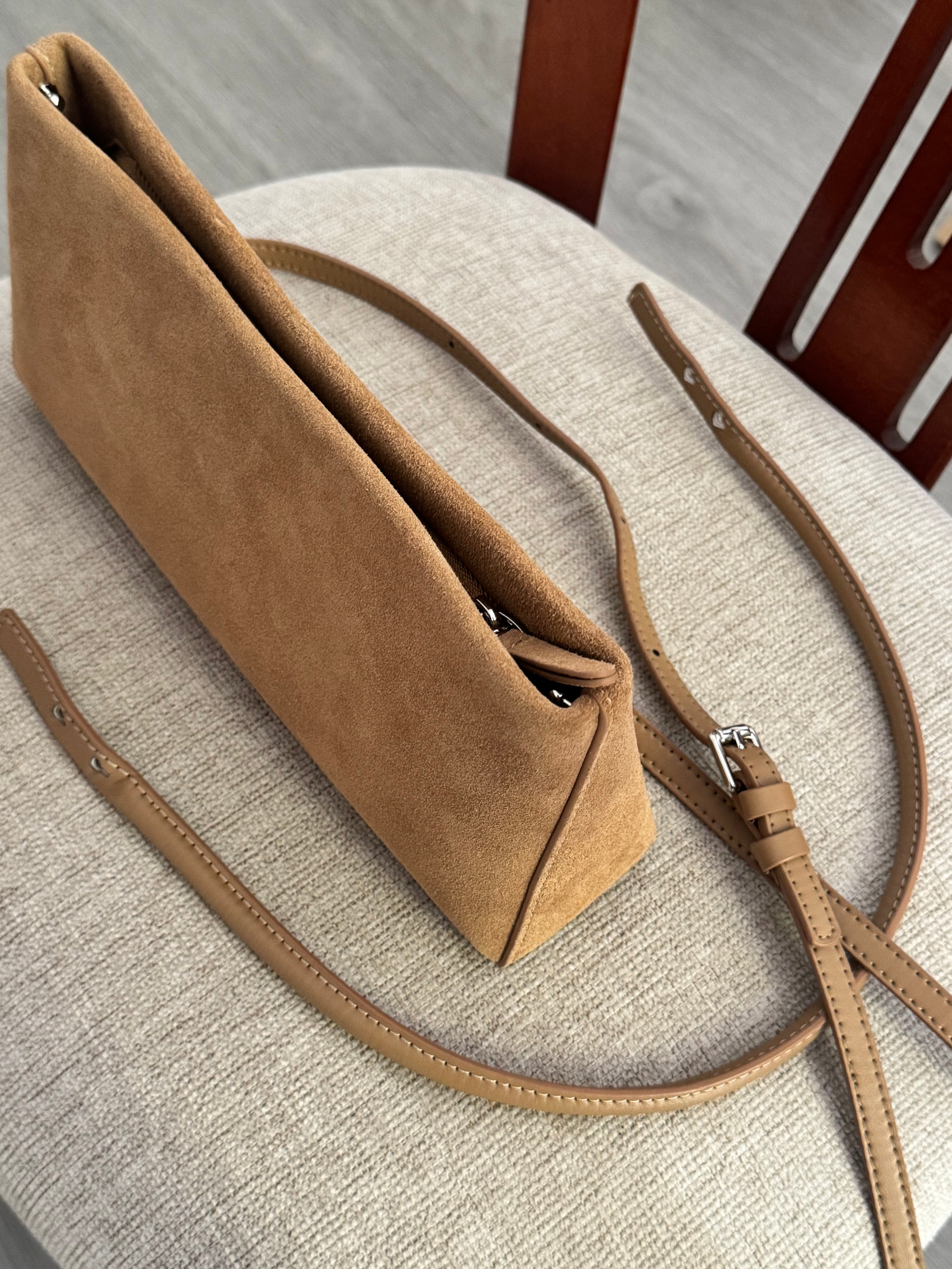 New! FIONA suede 2-in-1 Convertible bag
