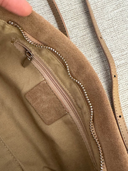 New! FIONA suede 2-in-1 Convertible bag