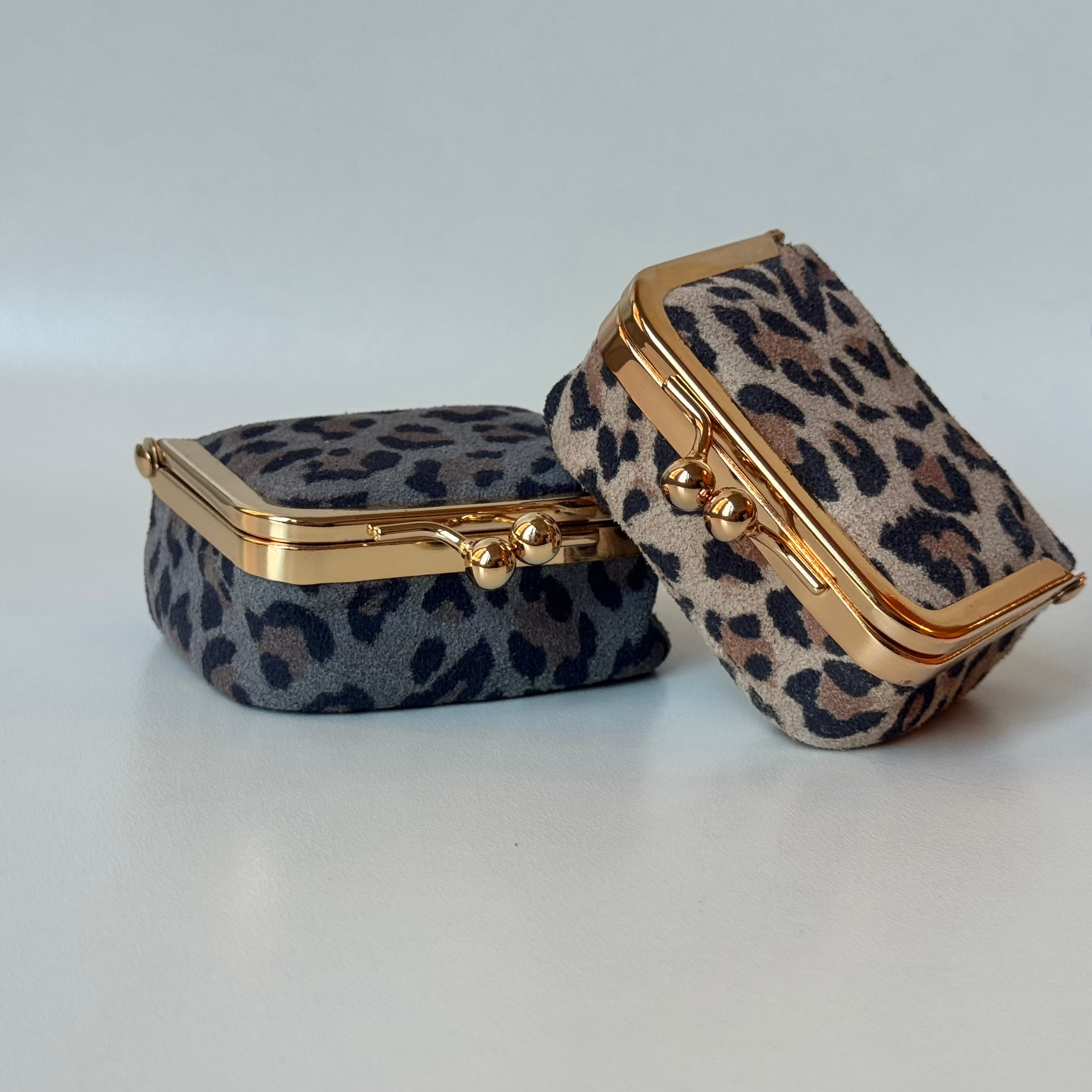 New! LOLA leopard petite purse