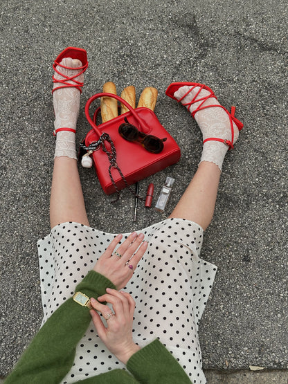New! ZOE mini bowling bag