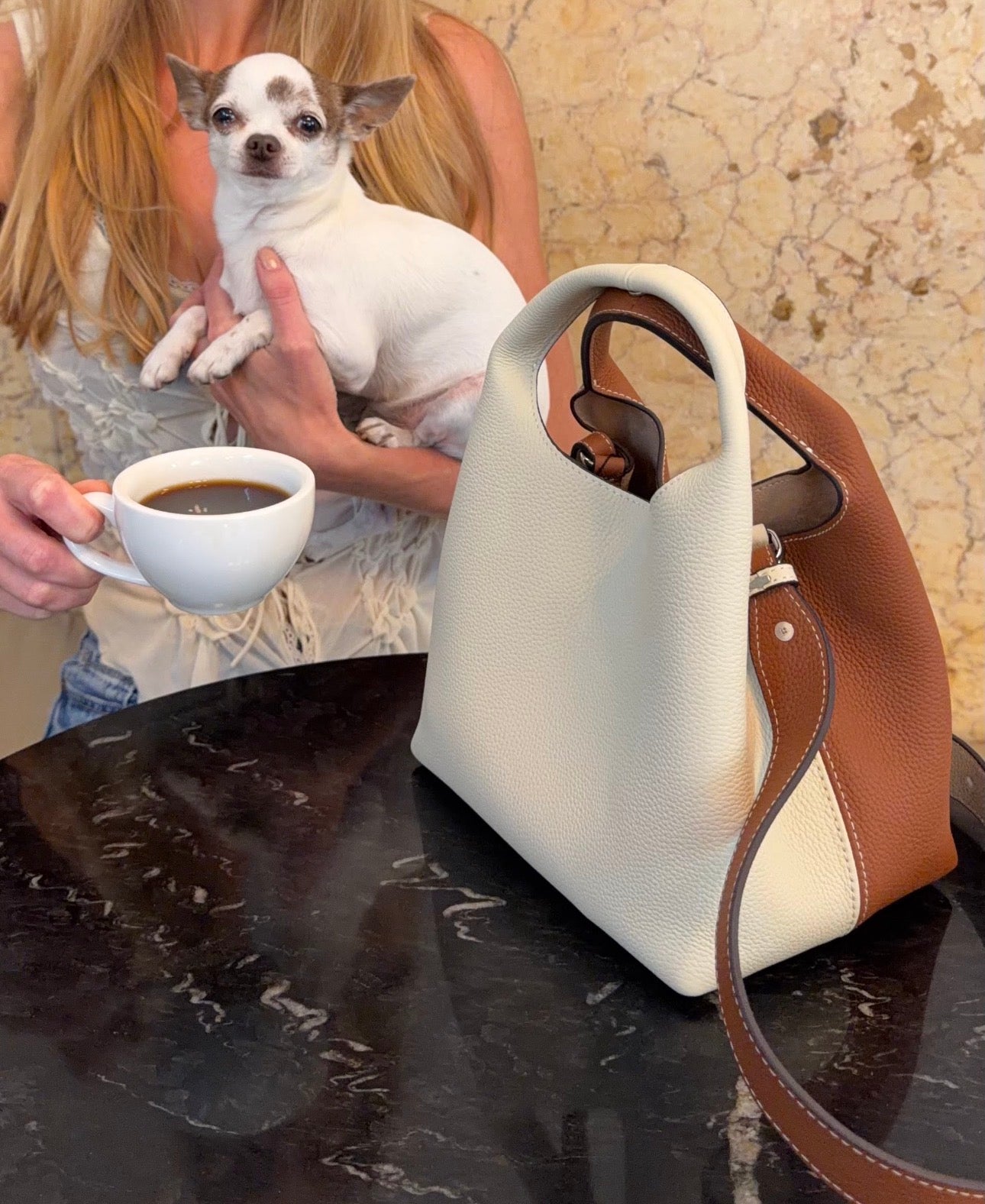 New! MILA the two tone bag