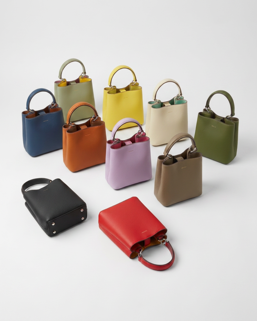 New! GIA  The mini Bucket Bag