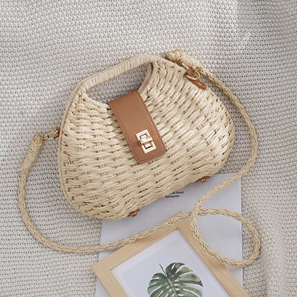 New! NOA Straw Bag