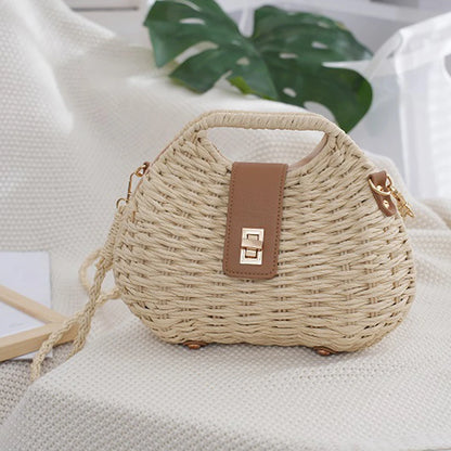 New! NOA Straw Bag