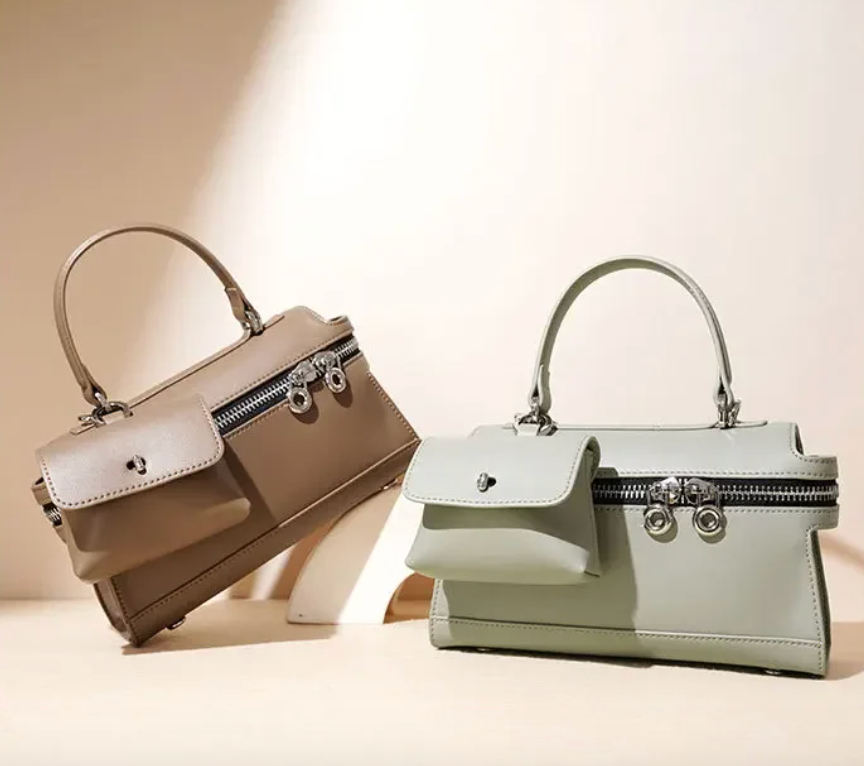 New! ROSE mini leather bag