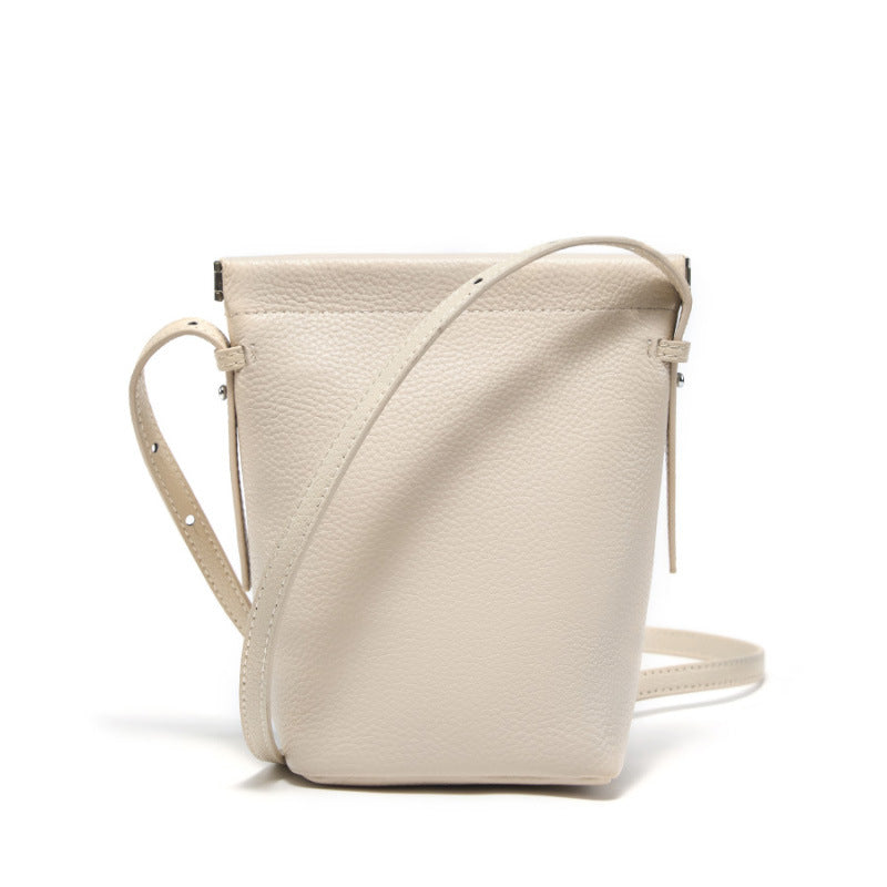 New! GINI mini bucket snap crossbody